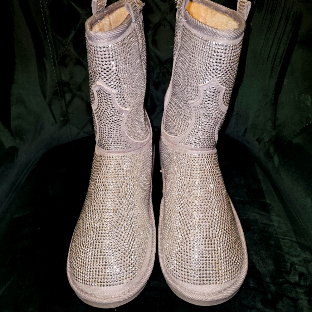 Rhinestone Sparkle Booties